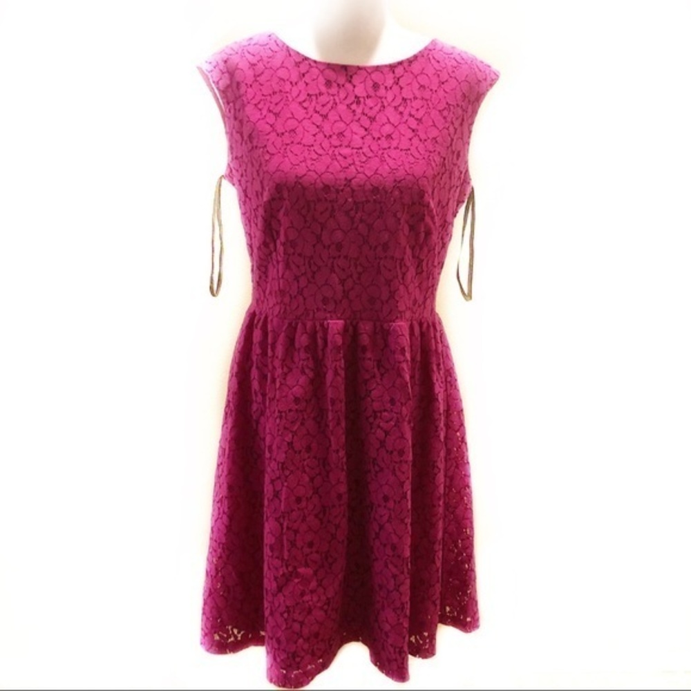 Lace floral dress
